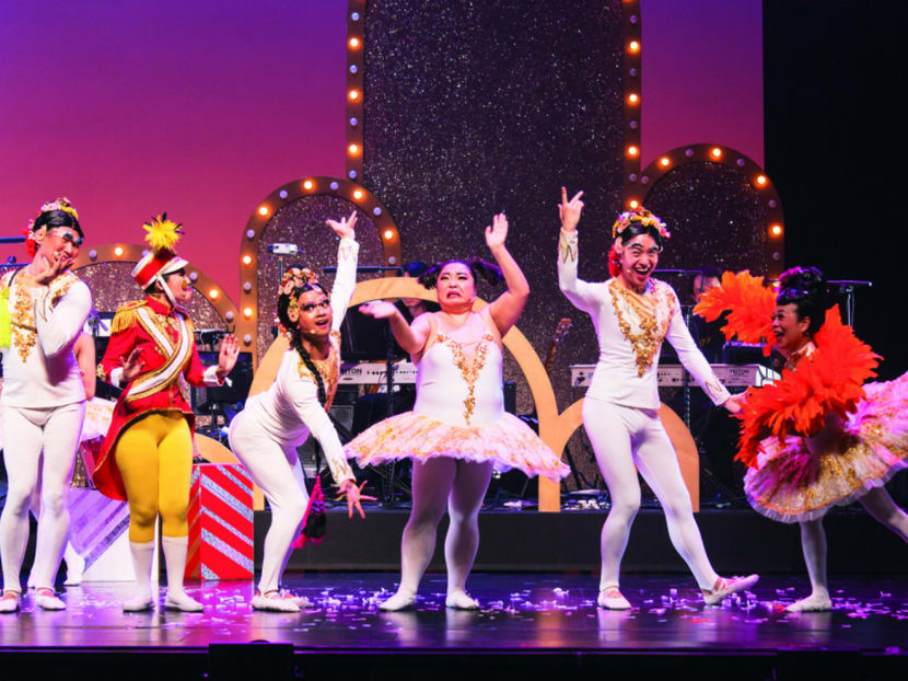 It's all tutu much: Dream Academy's Crazy Christmas: A groundNUTCRACKER included a twisted retelling of the Nutcracker ballet. Photo: Dream Academy