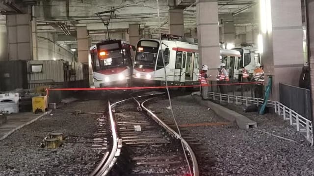 香港发生列车相撞事故 三乘客受伤