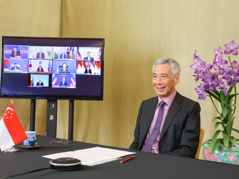 New Asia-Pacific trade framework has strategic and economic significance, says PM Lee New Asia-Pacific trade framework has strategic and economic significance, says PM Lee