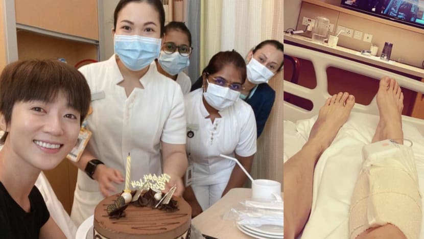 Kate Pang Celebrated Her Birthday In Hospital After Falling Into A Drain ‘Cos She Was Using Her Phone