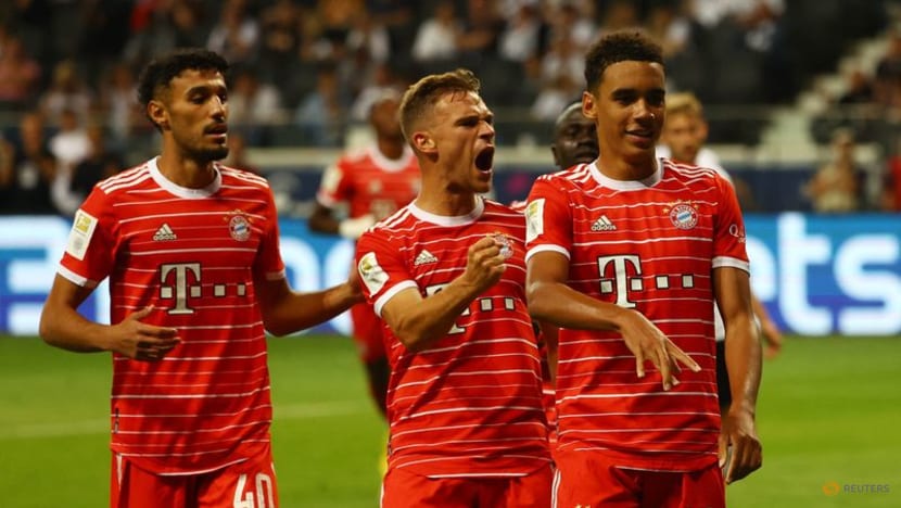 Rampant Bayern obliterate Frankfurt 6-1 in Bundesliga opener Rampant Bayern obliterate Frankfurt 6-1 in Bundesliga opener