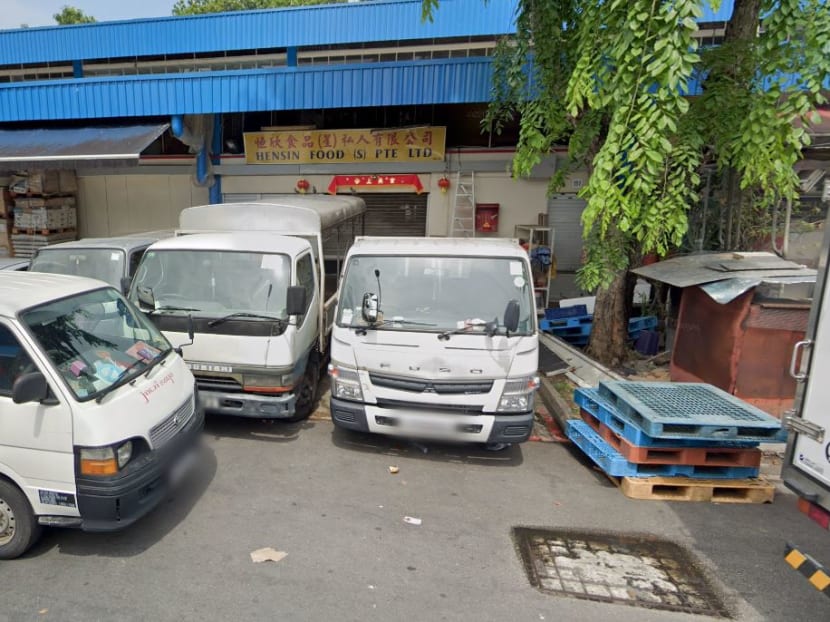 Hensin Foods' premises at 151 Pandan Loop. 