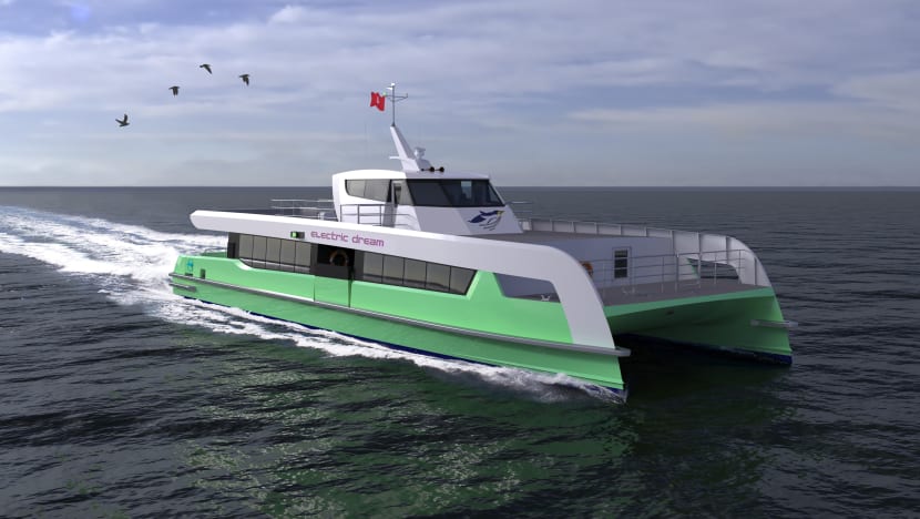 Shell to switch to fully-electric ferries for passengers to Pulau Bukom refinery Shell to switch to fully-electric ferries for passengers to Pulau Bukom refinery
