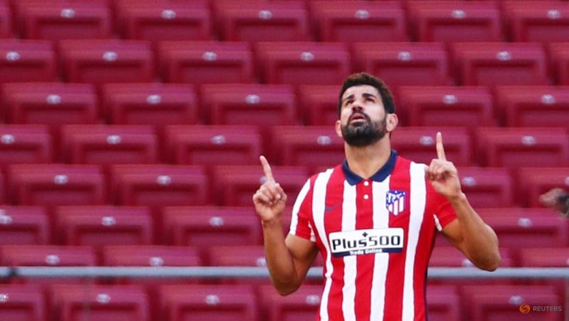 Football: Spain striker Costa signs for Brazilian club Atletico Football: Spain striker Costa signs for Brazilian club Atletico