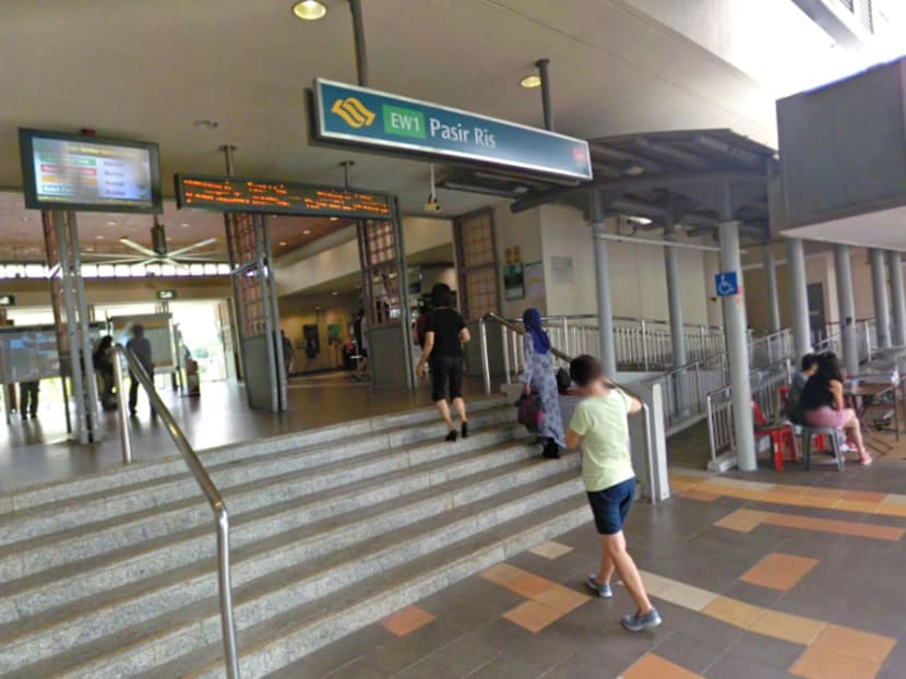 The three Peoples Voice Party members were at Pasir Ris MRT station on Thursday evening when the police received a report about their activities. The three Peoples Voice Party members were at Pasir Ris MRT station on Thursday evening when the police received a report about their activities.