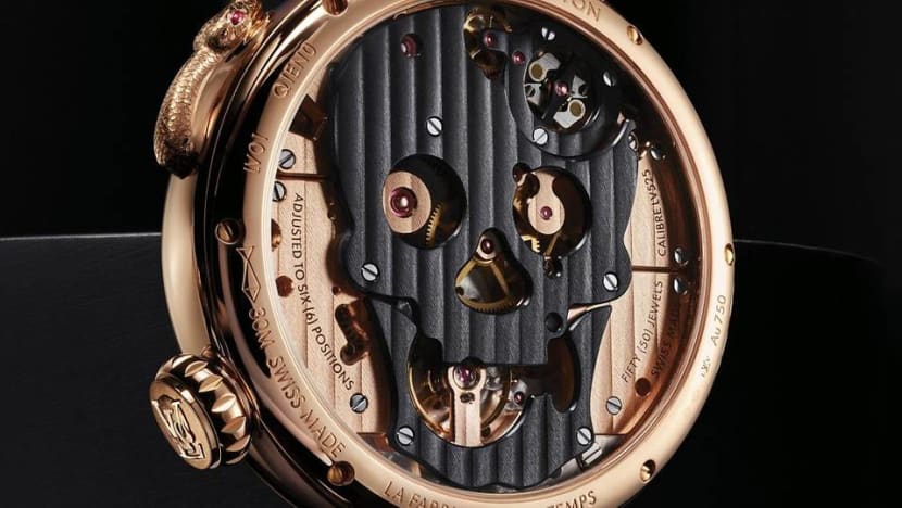 Louis Vuitton's new skull-and-snake watch wants you to stare death in the  face - CNA