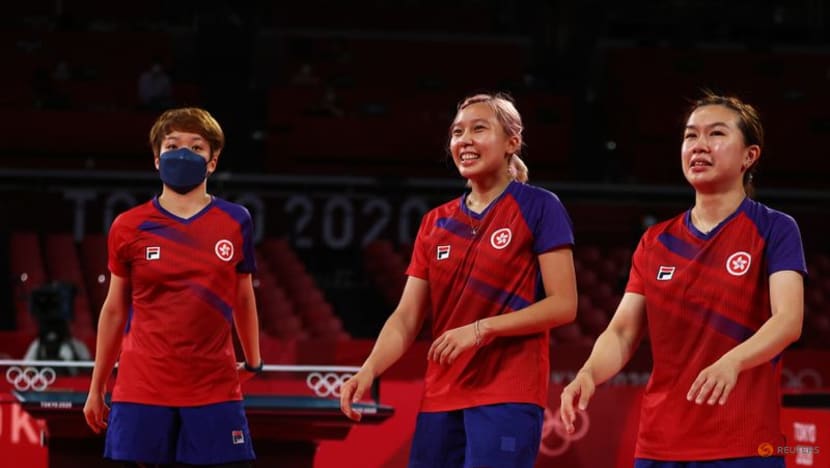 Olympics-Table Tennis-Hong Kong bags first women's team bronze Olympics-Table Tennis-Hong Kong bags first women's team bronze