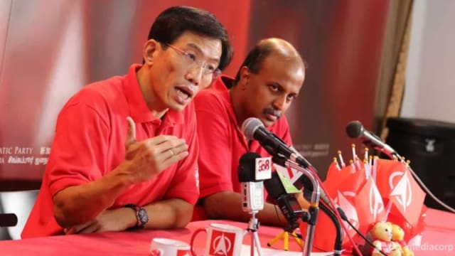 徐顺全淡马亚当选 继续留任新加坡民主党秘书长和主席 