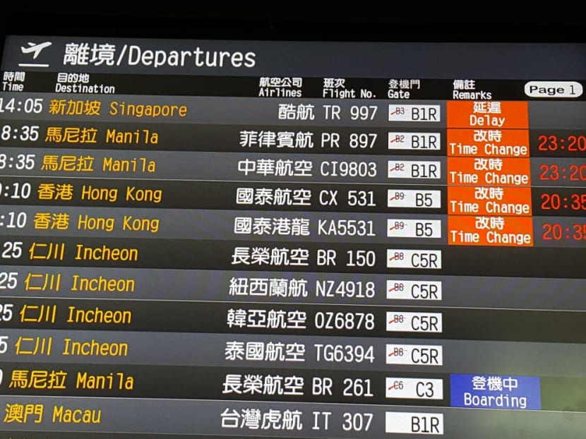 The Singapore bound flight, TR997, was originally scheduled to depart Taipei, Taiwan, at 2pm local time, but passengers were informed by staff about 30 minutes before takeoff that the flight had been rescheduled to 12.45am on Monday morning.