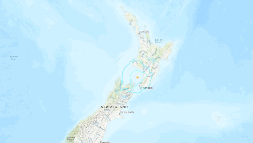Strong earthquake felt in New Zealand capital Strong earthquake felt in New Zealand capital