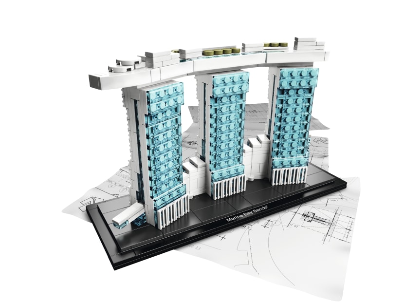 Marina Bay Sands now available in LEGO form