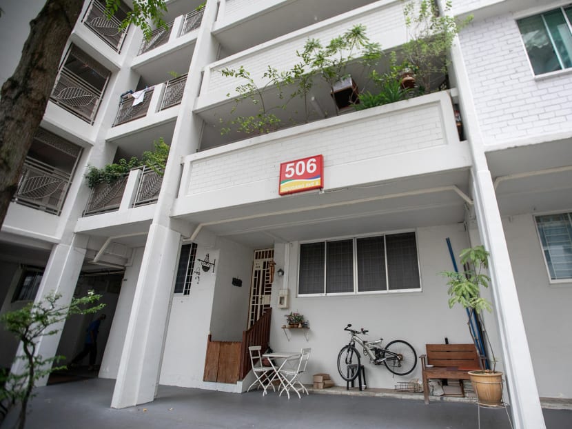 Block 506 Hougang Avenue 8 (pictured) is no longer a Covid-19 cluster, the Ministry of Health said.