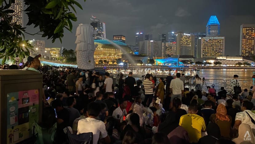 Marina Bay New Year countdown: Police temporarily restrict access to several areas due to large crowds