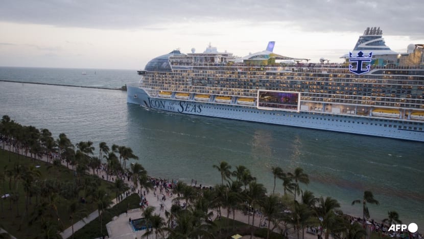 Royal Caribbean's 'Icon', world's largest cruise ship, sets sail