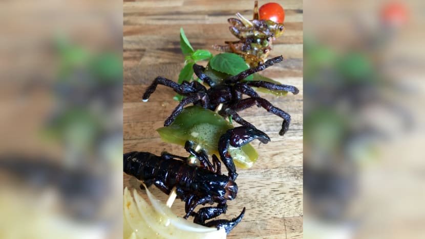 tarantula%20scorpion%20grasshopper%20skewer%20cambodia