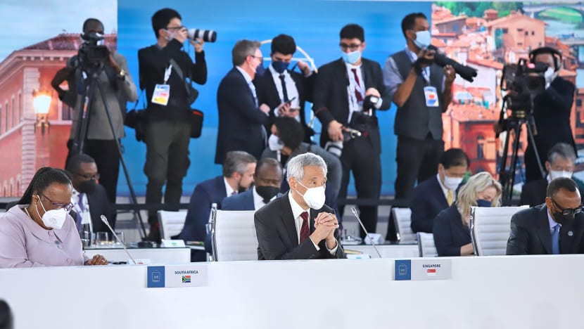 G20 summit: PM Lee calls for faster manufacture and deployment of vaccines, standardised travel protocols