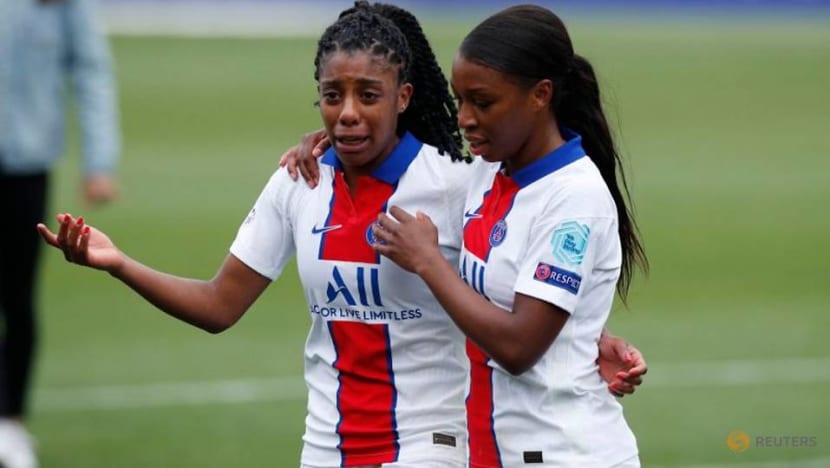 Soccer-Barcelona beat PSG to reach Women's Champions League final Soccer-Barcelona beat PSG to reach Women's Champions League final