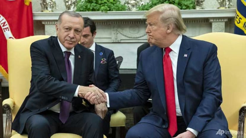 Trump ignores impeachment to host Turkey's Erdogan Trump ignores impeachment to host Turkey's Erdogan
