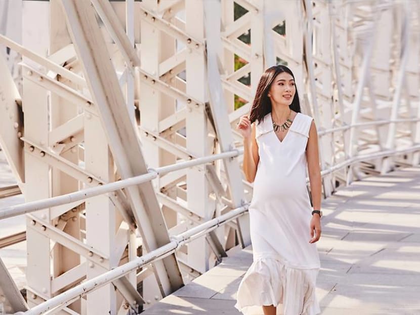 Fashionable nursing dresses best sale