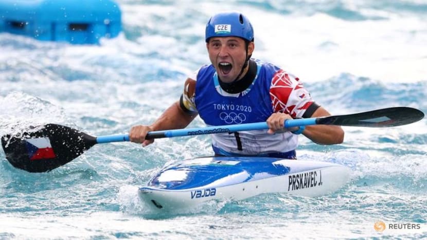 Olympics-Canoeing-Czech Prskavec wins gold in men's kayak slalom Olympics-Canoeing-Czech Prskavec wins gold in men's kayak slalom