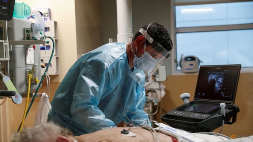 US coronavirus hospitalisations hit eight-month high over 100,000 US coronavirus hospitalisations hit eight-month high over 100,000
