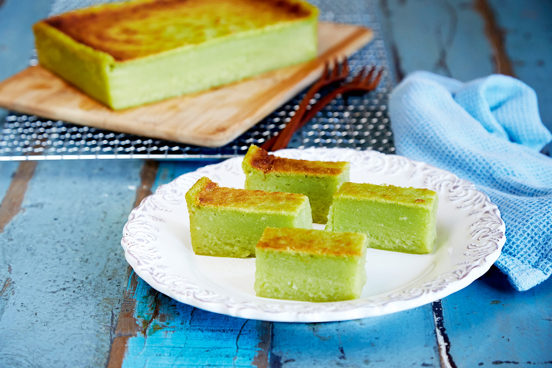 Pandan Kueh Bingka Ubi — Possibly The Easiest Nonya Kueh To Make Pandan Kueh Bingka Ubi — Possibly The Easiest Nonya Kueh To Make