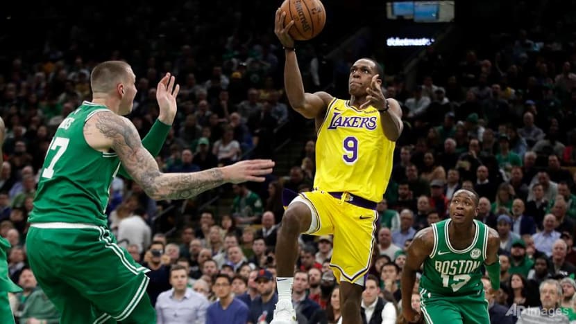 Basketball: Rondo, James star as Lakers stun Celtics Basketball: Rondo, James star as Lakers stun Celtics