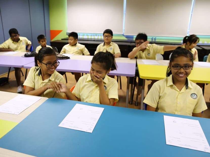Students will be receiving their Primary School Leaving Examination results on Nov 24, 2016. Photo: Koh Mui Fong/TODAY