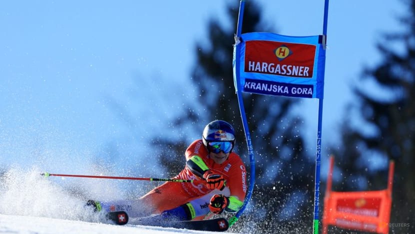 Alpine skiing-Swiss Odermatt claims another giant slalom win in Slovenia Alpine skiing-Swiss Odermatt claims another giant slalom win in Slovenia