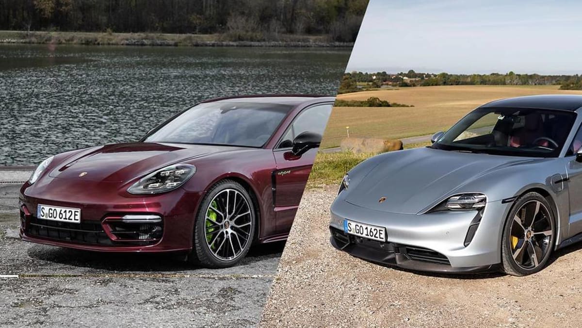 Panamera taycan deals turbo s