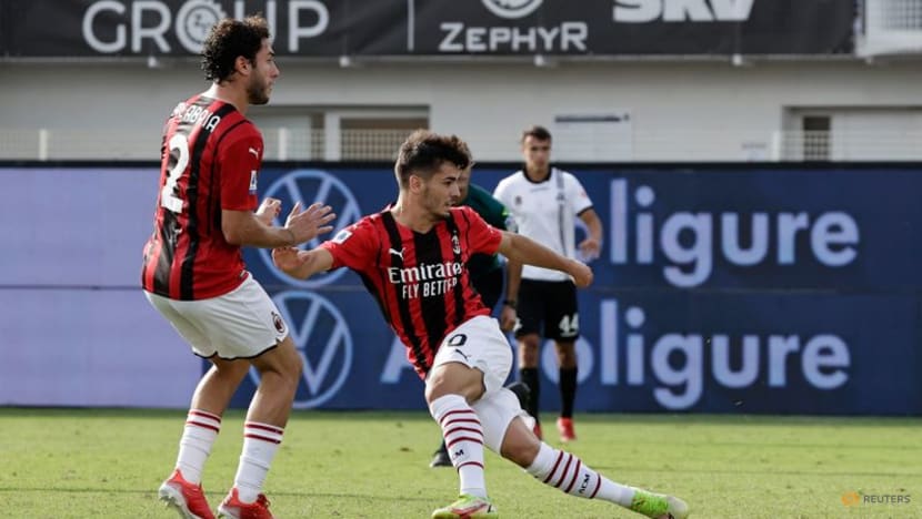 Maldini scores on full debut as AC Milan go top with Spezia win Maldini scores on full debut as AC Milan go top with Spezia win