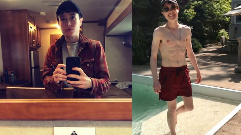 Elliot Page Shares First Shirtless Photo Since Coming Out As Transgender Man Elliot Page Shares First Shirtless Photo Since Coming Out As Transgender Man