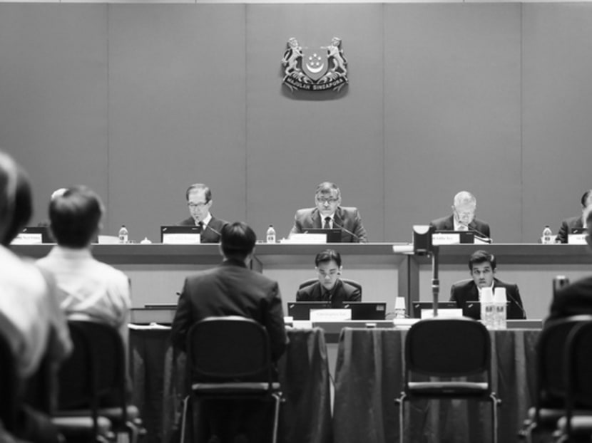 The Constitutional Commission’s public hearing on the Elected Presidency at the Supreme Court in April. The reality that voters might be race conscious must be acknowledged, even if Singaporeans generally assert that we function according to the ideals of our pledge, ‘regardless of race, language and religion’.