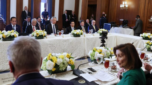 李总理吁美国议员 继续支持亚细安和美国合作