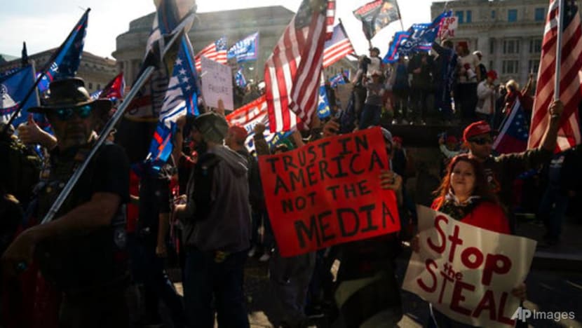 Trump loyalists mount last stand in Washington Trump loyalists mount last stand in Washington