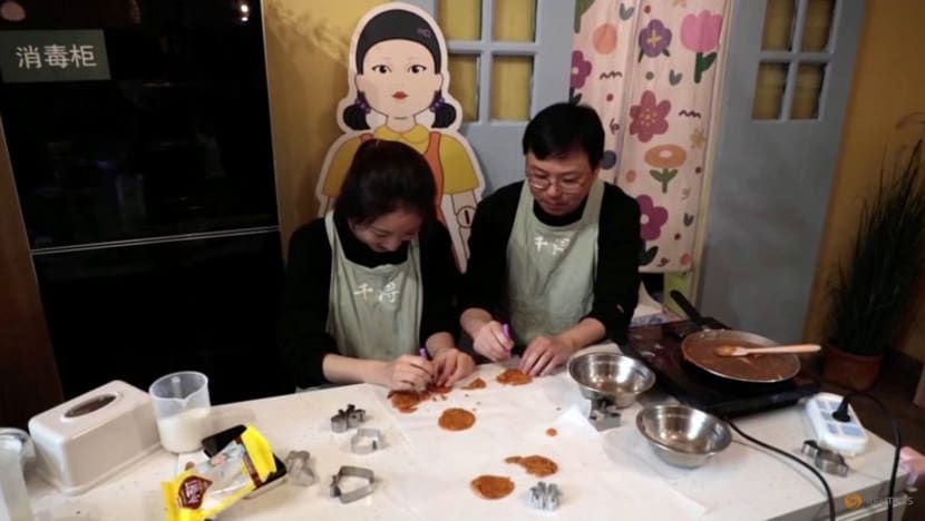 Beijing shop launches 'Squid Game' bake-off challenge Beijing shop launches 'Squid Game' bake-off challenge