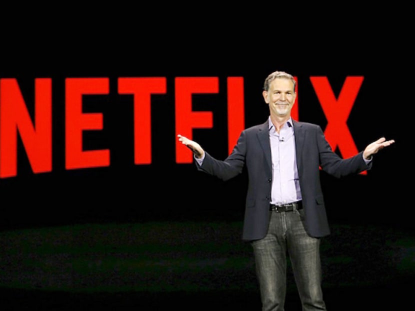 Mr Reed Hastings, co-founder and CEO of Netflix. Photo: Reuters