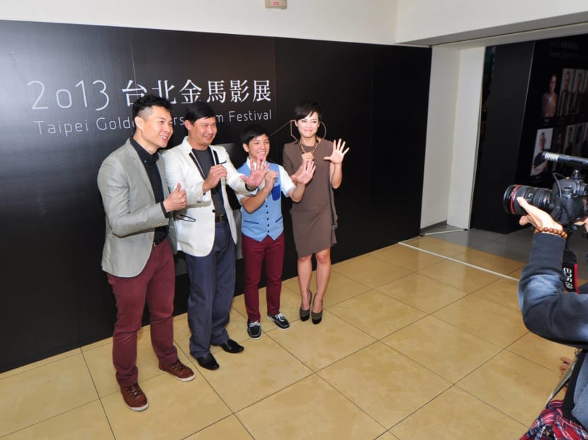 Director Anthony Chen (far left) and the cast of Ilo Ilo at the 2013 Golden Horse Awards. In a country where Hollywood titles dominate, Singapore films are shut out because they do not have the funds to compete for visibility and share of voice, says the author. Director Anthony Chen (far left) and the cast of Ilo Ilo at the 2013 Golden Horse Awards. In a country where Hollywood titles dominate, Singapore films are shut out because they do not have the funds to compete for visibility and share of voice, says the author.
