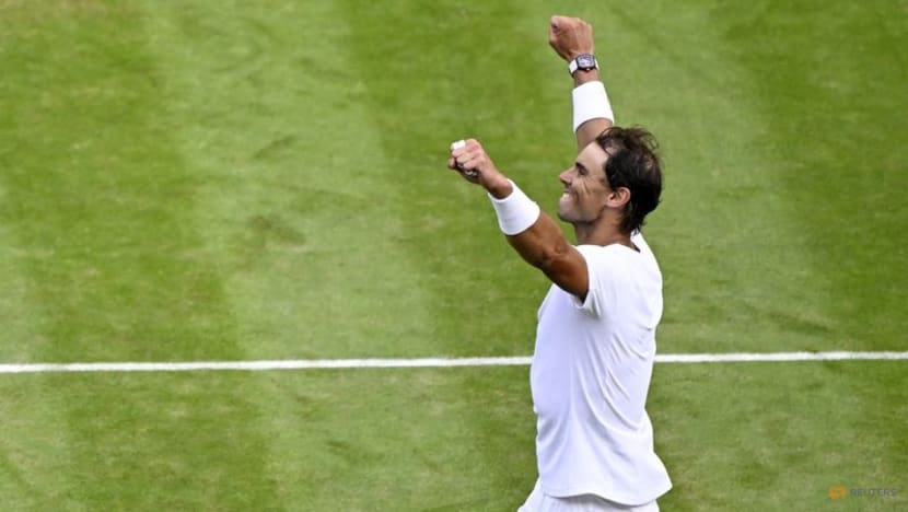 Ailing Nadal finds mental steel to edge Fritz in Wimbledon epic Ailing Nadal finds mental steel to edge Fritz in Wimbledon epic