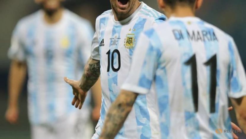 Soccer-Argentina beat Ecuador 3-0 to move into Copa America semi