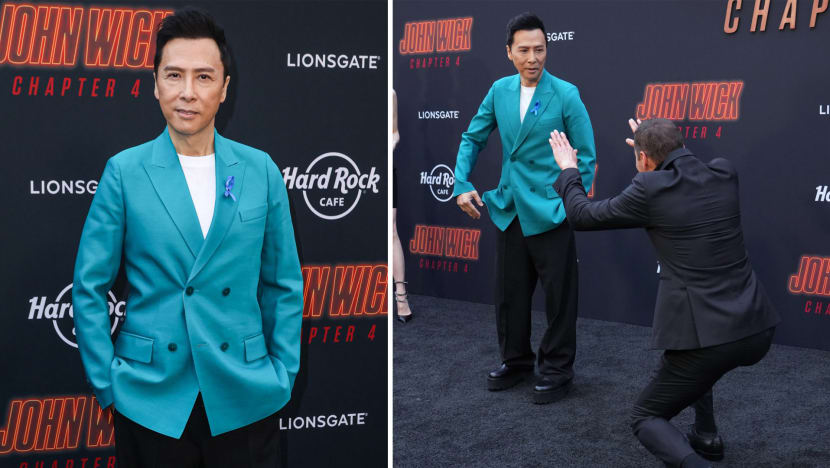 Total Fanboy Moment: Donnie Yen Gets Greeted By Fellow John Wick Actor On Bended Knee In LA