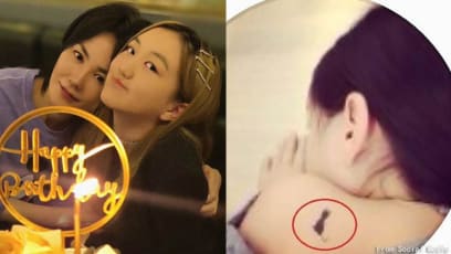 Faye Wong’s 14-Year-Old Daughter Slammed For Getting Tattoo... Turns Out It Was A Sticker