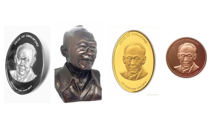 Singapore Mint suspends launch of commemorative medallions and busts of Lee Kuan Yew