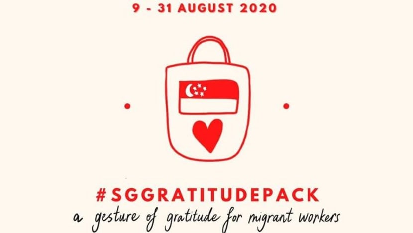 Inisiatif #SGgratitudepack ajak rakyat hargai pekerja asing dengan beri pek barangan berguna