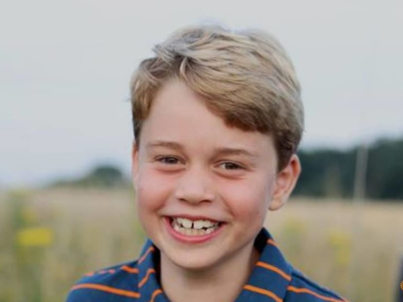 Britain's Prince George marks eighth birthday with a grin Britain's Prince George marks eighth birthday with a grin