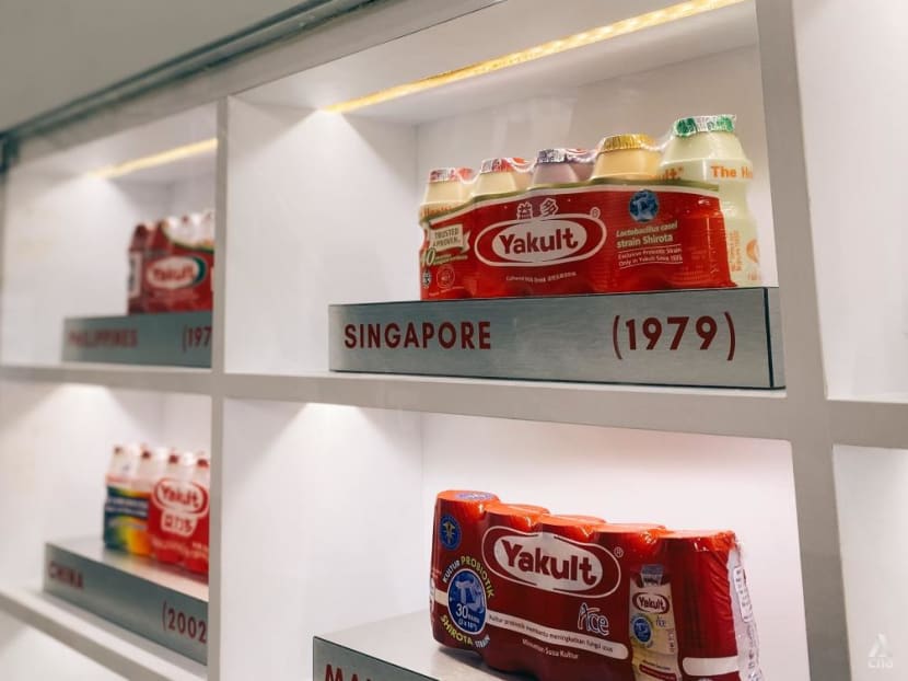 'Not something you'll usually see': Nostalgia and science made fun on Yakult's factory tour
