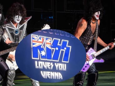 Rockers Kiss Don’t Know Their Geography, Thank Fans In Austria With Australian Flag In Video Message