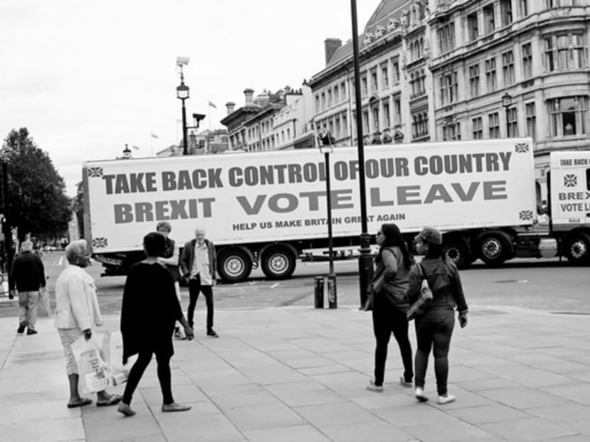 After Brexit, all the information and promises on the ‘Leave’ campaign’s website were deleted. Singapore cannot risk a situation of political limbo like in Britain, or risk buying into false promises. Photo: Reuters