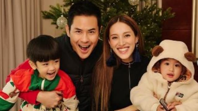 陈凯琳产下小儿子　郑嘉颖“五口之家”成军