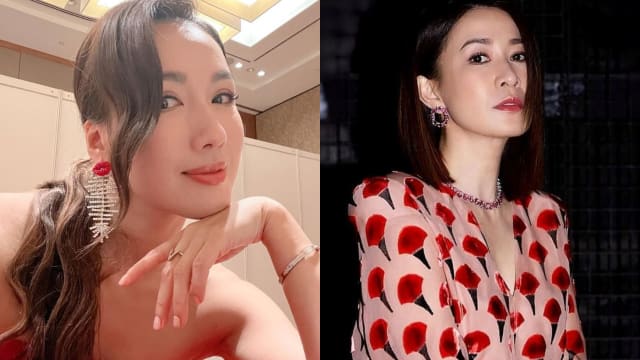 李施嬅回巢TVB拍新剧　与佘诗曼在主播台上“大斗法”